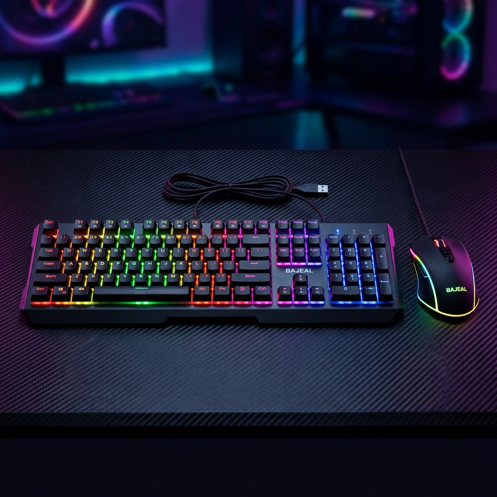 BAJEAL T350 Gaming Keyboard & Mouse Combo