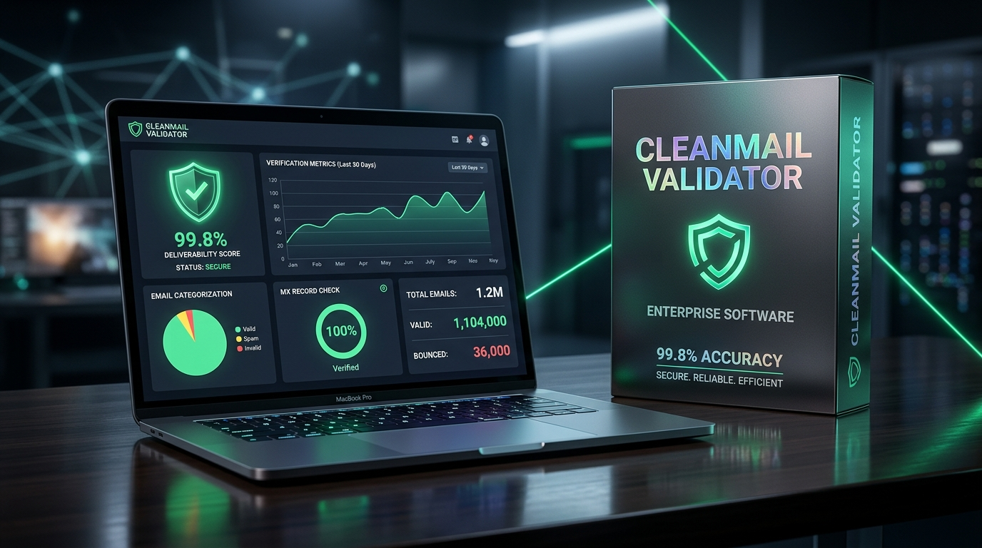 CleanMail Validator — Offline Bulk Email List Cleaner & Deliverability Checker