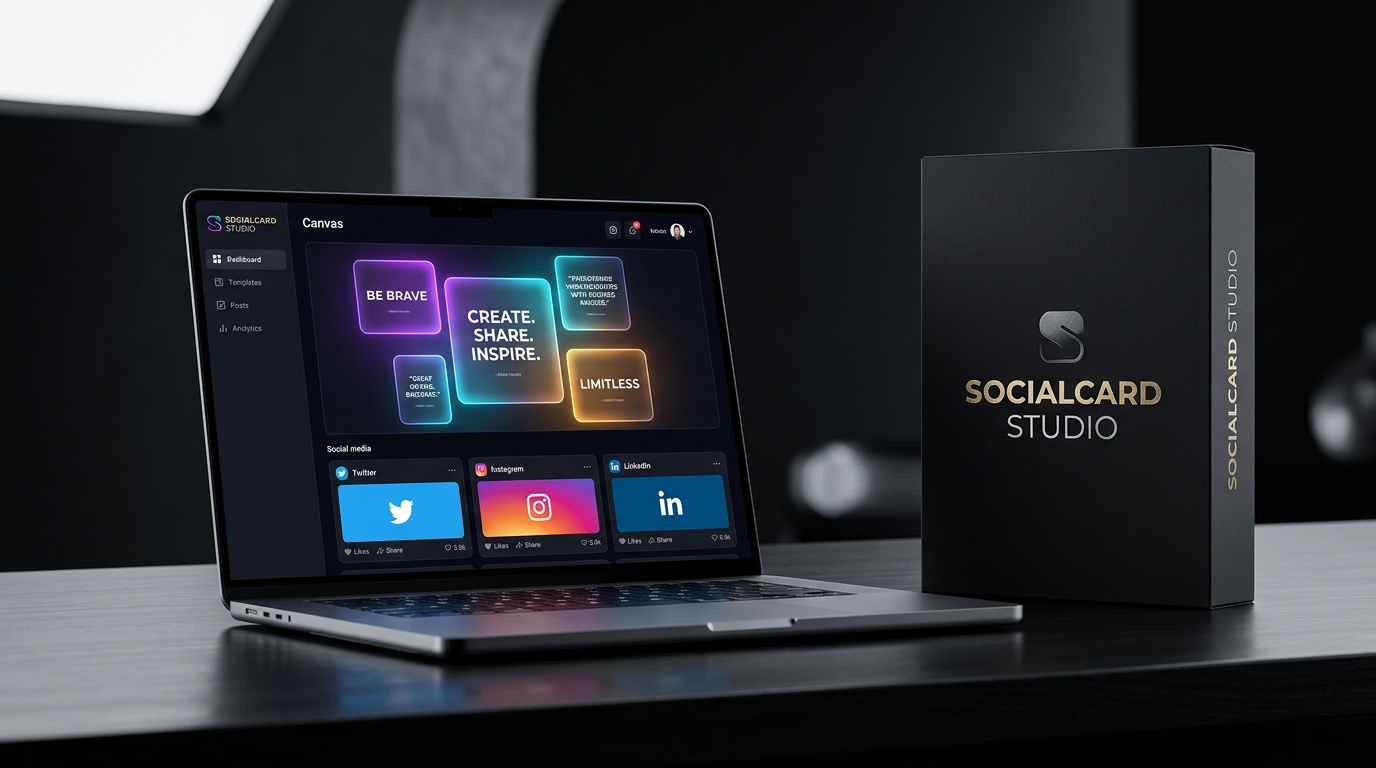 SocialCard Studio — 1-Click Bulk Social Carousel & Quote Card Generator