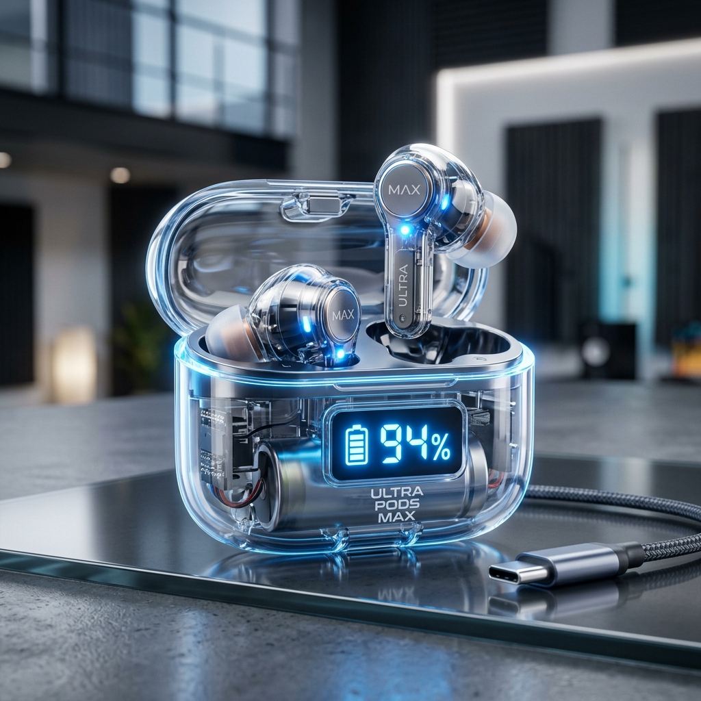 Ultrapods Max Wireless Earbuds 5.3